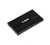 Korpuss Ibox Hd-01 Zew. 2,5" Usb 2.0 Ieu2f01 (2.5"; Usb 2.0; Aluminium; Krāsa Melns)