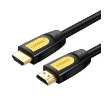 Kabelis Hdmi 2.0 Ugreen Hd101, 4k 60hz, 1m (melns-dzeltens)