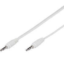 Vivanco cable 3.5mm - 3.5mm 1m, white (35811)