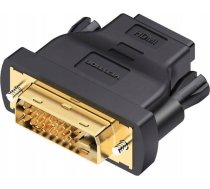 Adapteris Av Vention Vention Ecdb0 Zmieniacz Płci / Kabeļu Dvi(24+5) Hdmi Melns