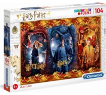 Clementoni Puzzle 104 gab Hermione, Harry, Ron. Harry Potter