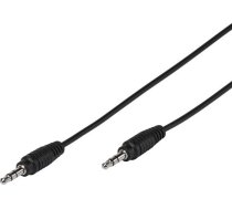 Vivanco cable 3.5mm - 3.5mm 1m, black (35810)