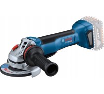 Slīpmašīna Bosch Bosch Cordless Angle Grinder Gws 18v-10 P Professional Solo, 125mm (blue/black, Without Battery And Charger)