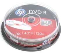 Hp Dvd-r 4.7 Gb 16x 10 gab. (hdme00026)