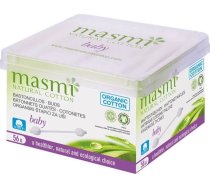 Masmi Natural Cotton Kociņi Higiēniskie Ausu Z Organicznej Bawełny Bērniem 56szt