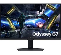 Samsung Odyssey G7 S27dg702eu - G70d Series - Led-monitors - Smart - Gaming - 68.6 Cm (27") - 3840 X 2160 4k Uhd (2160p) @ 144 Hz - Fast Ips - 350 Cd/m2 - 1000:1 - Displayhdr 400 - 1 Ms - 2xhdmi, Displayport - Lautsprecher - Melns