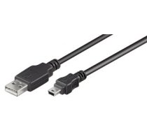 Kabelis Goobay  50767 USB 2.0 Hi-Speed cable, black, 1.8 m