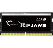 Atmiņa Portatīvajam Datoram G.skill Ripjaws, Sodimm, Ddr5, 16 Gb, 5200 Mhz, Cl38 (f5-5200s3838a16gx1-rs)