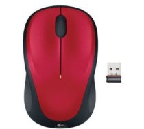 Datora pele Logilink  LOGITECH M235 Wireless Mouse Red