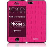 Nexgen Skins Nexgen Skins - Komplekts Skórek Na Obudowę Ar Efektu 3d Iphone Se (2016) / Iphone 5s / Iphone 5 (alligator Fuchsia 3d) Universāls