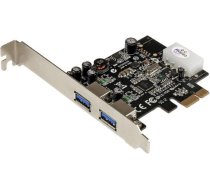 Kontrolieris Startech Pcie X1 - 2x Usb 3.0 (pexusb3s25)