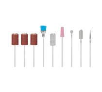 SET OF NAIL DRILL BITS MIX 12 PCS.