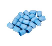 Exo blue med abrasive cap 10mm /220 20pcs Hard Cap