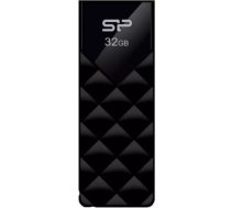 Flash Zibatmiņa Silicon Power Ultima U03 32gb Usb 2.0 Krāsa Melns (sp032gbuf2u03v1k)