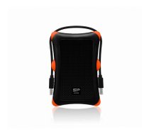 Disks ārējais Hdd Silicon Power Armor A30 (2tb; 2.5"; Usb 3.2; 5400 Obr/min; Orange-black; Sp020tbphda30s3k)