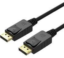 Kabelis Unitek Displayport - Displayport 2m Melns (y-c608bk)