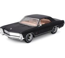 Maisto Modelis Kompozīta Buick Riviera 1965 1/26 Melns