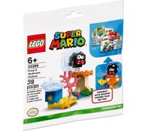 Lego Super Mario Fuzzy I Platforma Z Grzybem - Komplekts Papildus (30389)