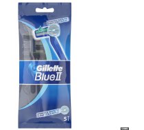 Gillette Blue Ii Chromium Vienreizējās Maszynki Skūšanās Vīriešiem 5gab