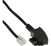 InLine InLine® TAE-F cable, for Import, TAE-F to 6P4C, 1m