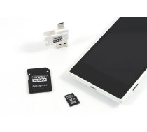 Karte Atmiņas Ar Adapterisi I Lasītājsiem Kart Goodram All In One M1a4-0320r12 (32gb; Class 10; Adapteris, Karšu lasītājs Microsdhc, Karte Atmiņas)