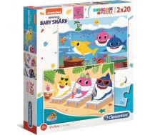 Clementoni Puzzle 2x20 gab Baby Shark (24777)