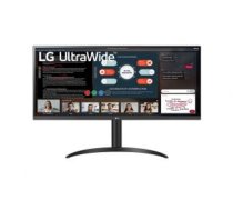 Monitors LG  34WP550-B 34 ", IPS, UltraWide Full HD, 2560 x 1080 pixels, 21:9, 5 ms, 200 cd/m², Black, Headphone Out, 75 Hz, HDMI ports quantity 2