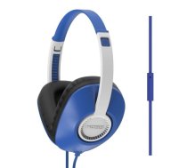 Bezvadu austiņas Koss  Headphones UR23iB Wired, On-Ear, Microphone, 3.5 mm, Blue