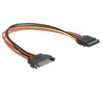 Parveidotājs Gembird  CABLE POWER EXTENSION SATA/0.3M CC-SATAMF-01