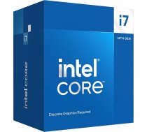 Procesors Intel Core I7-14700f, 2.1 Ghz, 33 Mb, Box (bx8071514700f)