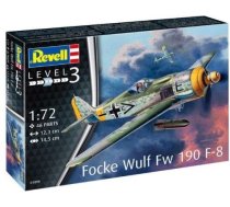 Revell Vācu Lidmašīna Medību - Focke Wulf Fw190 F-8 (gxp-639521)