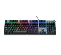 Tastatūra Mehāniskā Ibox Aurora K-4 Rgb Ikgmk4 (usb; (us); Krāsa Melns)