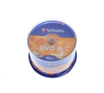 PLYTA DVD R 4,7GB VERBATIM X16 CAKE PUD A`50