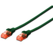 Digitus Rj-45 Cat.6 0.5m Zaļš (dk-1612-005/g)