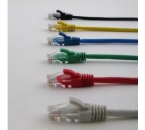 Netrack Patchcord Rj45, Apvalks Zalewana, Kat. 6 Utp, 1m Melns (bzpat16k)