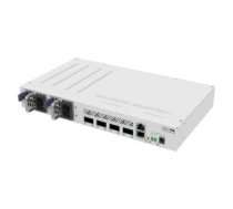 Nevadāms centrmezgls Mikrotik  Switch||CRS504-4XQ-IN|Rack 1U|1x10Base-T / 100Base-TX|4xQSFP28|CRS504-4XQ-IN