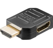 Adapteris Av Goobay Adapteris Hdmi Leņķa 90, Pozłacany (8k@60hz)