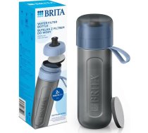 Brita Pudele Filtrējoša Active Pastelis zils + 2 Filtri Microdisc 600ml