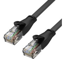 Unitek Rj45 - Rj45, Cat.6, 0,5m, Melns (c1808gbk)