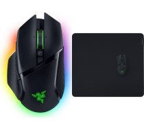 Pele Razer Basilisk V3 Pro (rz01-04620100-r3g1) + Paliktnis Razer Gigantus V2 L (rz02-03330300-r3m1)