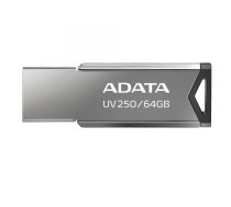 Flash Zibatmiņa Adata Uv250 Auv250-64g-rbk (64gb; Usb 2.0; Krāsa Sudraba)