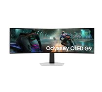 Monitor|SAMSUNG|Odyssey G9 G91SD|49"|Gaming/Curved|Panel OLED|5120x1440|32:9|144 Hz|0.03 ms|Tilt|Colour Silver|LS49DG910SUXEN