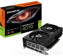 Karte Grafiskā Gigabyte Geforce Rtx 4070 Windforce 2x Oc 12gb Gddr6x (gv-n4070wf2oc-12gd)