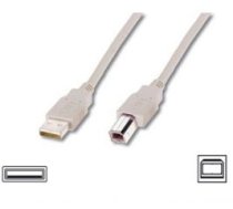 Kabelis Logilink  USB 2.0 connection cable  USB A male, USB B male, 3 m, Black