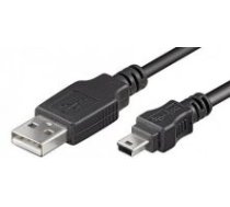 Kabelis Logilink  USB MINI-B 5-pin 180 Cert 1.8m Mini-USB B, USB A, 1.8 m, Black