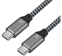 Kabelis Usb Art Art Cable Usb-c Male - Male 100w 5a Alu Braided 2m Oem