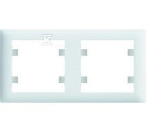 LUMINA Double horizontal frame, white