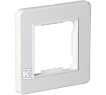 Single frame, plastic, white, RANGE ONNLINE