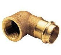 90 ° elbow female thread 54x2 bronze B Press