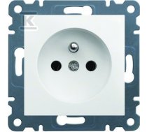 LUMINA Socket 2P+E, 230V/16A, white